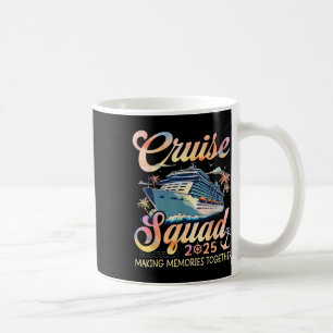 Cruise Squad 2025 Family Group Matching Summer Vac Kaffeetasse
