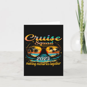 Cruise Squad 2025 Family Group Matching Summer Vac Karte