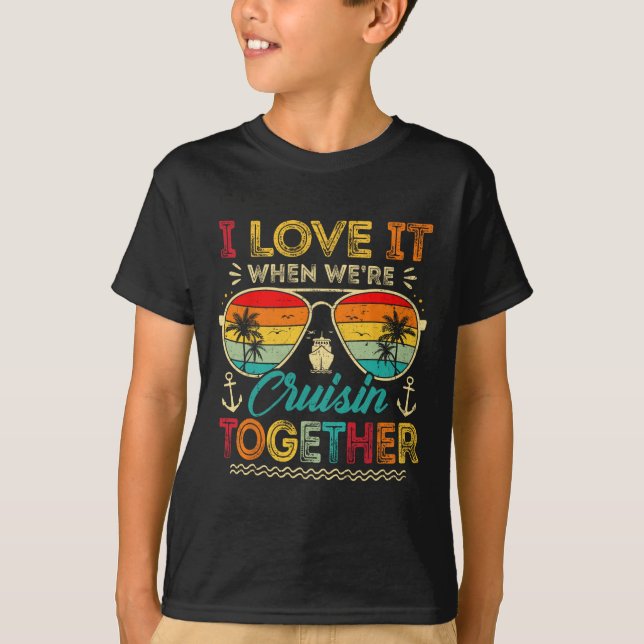Cruise Squad 2025 Family Group Matching Summer Vac T-Shirt (Vorderseite)