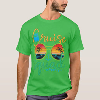 Cruise Squad 2025 Family Vacation Beach Matching G T-Shirt