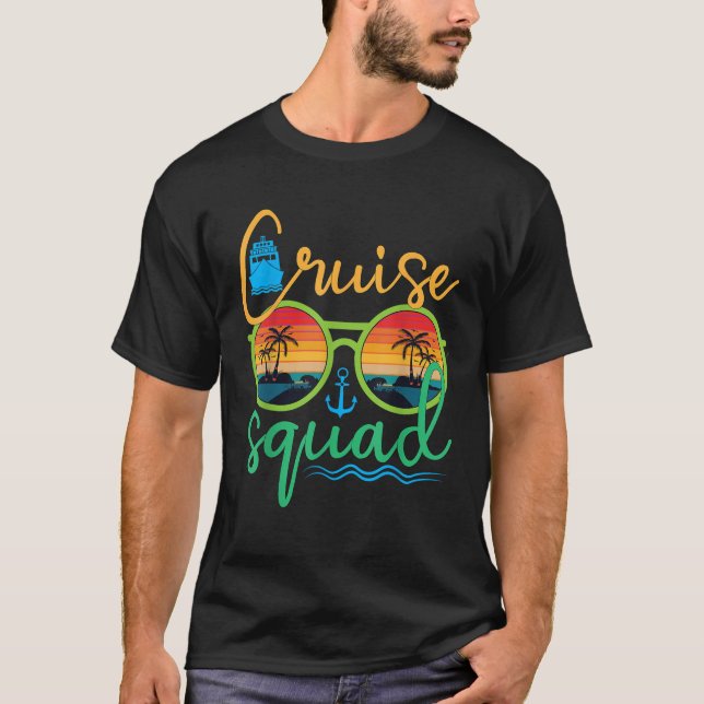 Cruise Squad 2025 Family Vacation Beach Matching G T-Shirt (Vorderseite)