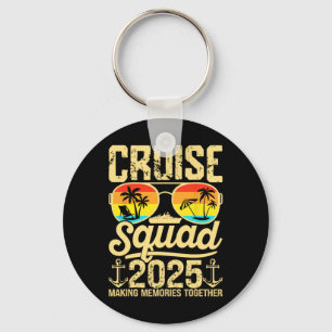 Cruise Squad 2025 Sommerurlaub passende Familie  Schlüsselanhänger