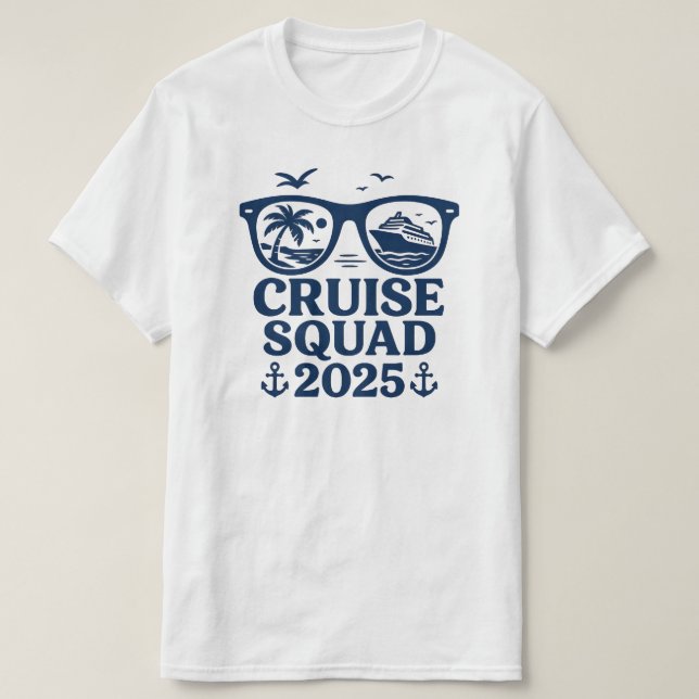 Cruise Squad 2025 T-Shirt (Design vorne)