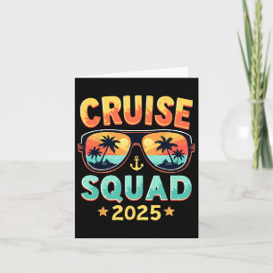 Cruise Squad 2025 Trip Ship Family Matching Sommer Karte