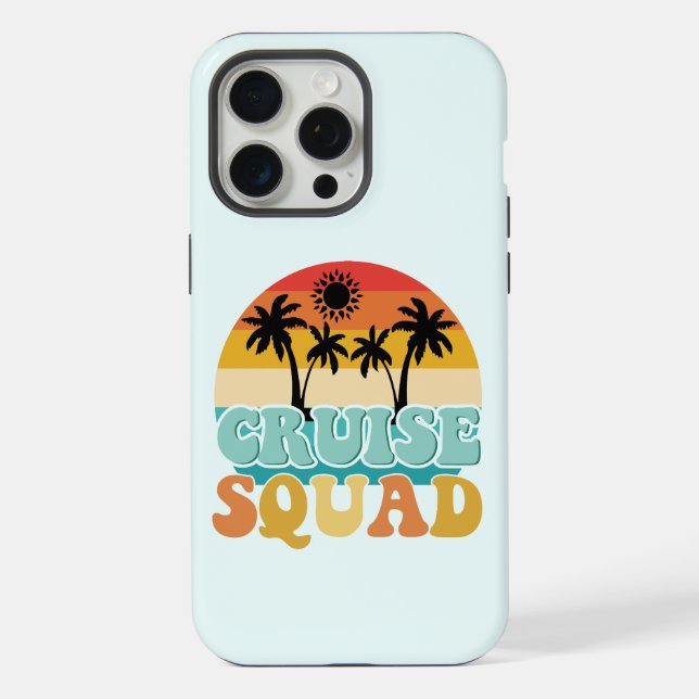 Cruise Squad iPhone 15 Pro Max Hülle (Rückseite)