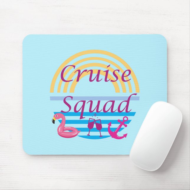 Cruise Squad Mousepad (Mit Mouse)