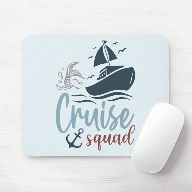 Cruise Squad Mousepad (Mit Mouse)