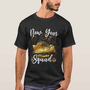 Cruise Squad Party Countdown Family für das neue J T-Shirt