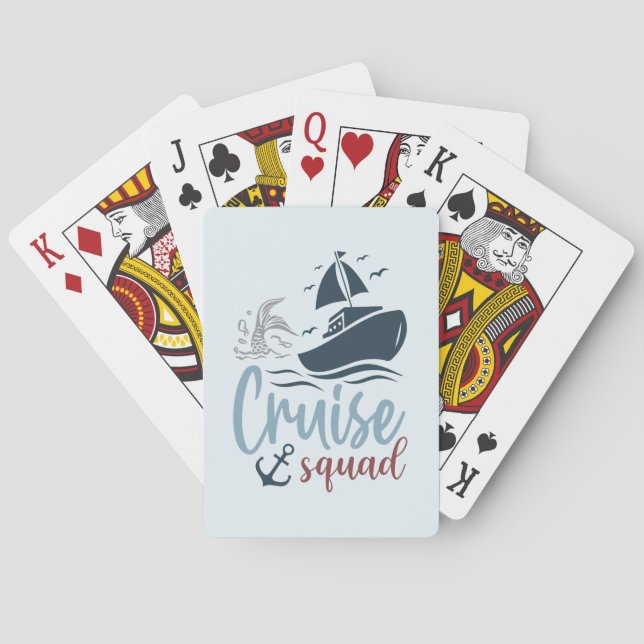 Cruise Squad Spielkarten (Rückseite)