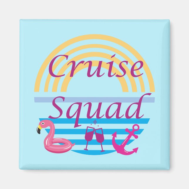 Cruise Squad Tür Magnet (Vorne)