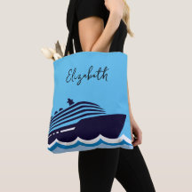 Cruise Theme Personalisiert Tote Bag