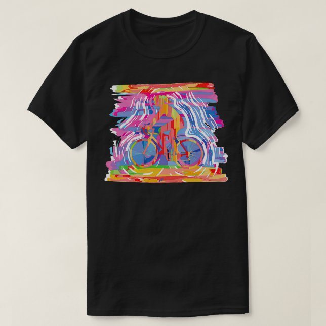 Cruiser Bikes mit Gears-Geschenk für Frauen T-Shirt (Design vorne)
