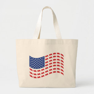 cRUISER-fLAG-wAVE Jumbo Stoffbeutel