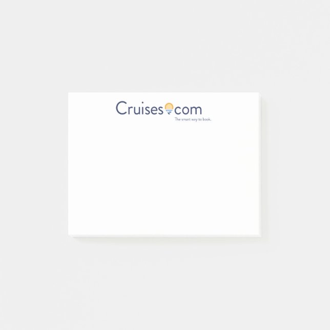 Cruises.com Post-it Klebezettel (Vorderseite)