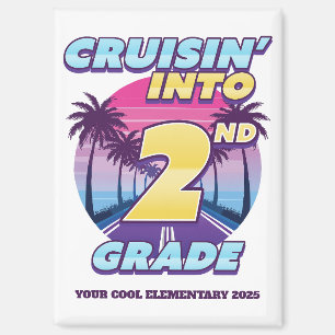 Cruisin 'Back to School 2. Klasse Magnet