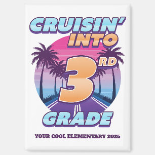 Cruisin 'Back to School 3. Klasse Magnet