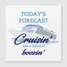 Cruisin' & Boozin' Quadratischer Kreuzfahrt-Türmag