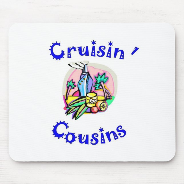 cruisin Cousins mousepad (Vorne)