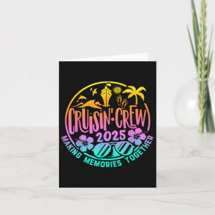 Cruisin Crew 2025 Kreuzfahrt Familie Freunde Urlau Karte