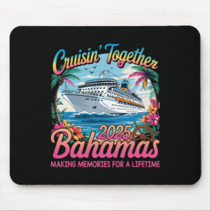 Cruisin gemeinsam Bahamas 2025 Family Cruise Baham Mousepad
