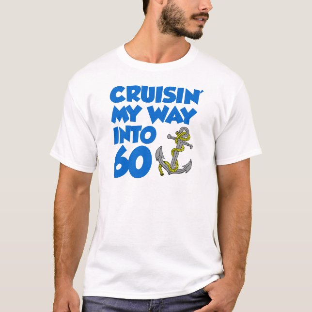Cruisin meine Weise in 60 T-Shirt (Vorderseite)