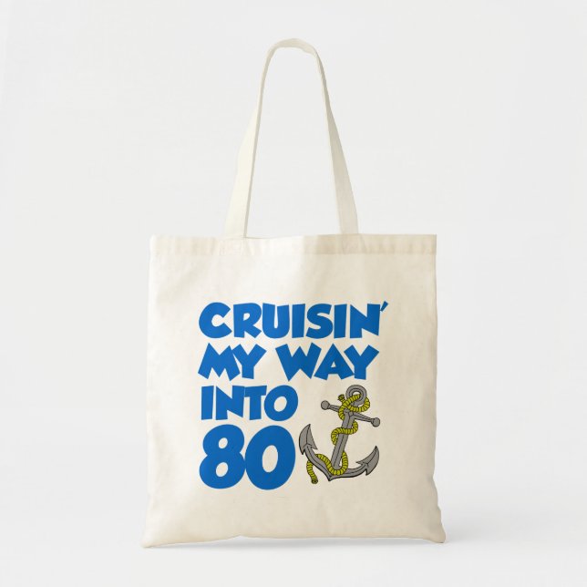 Cruisin meine Weise in 80 Tragetasche (Vorne)