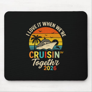 Cruisin’ Together 2026 Retro-Kreuzfahrt Mousepad