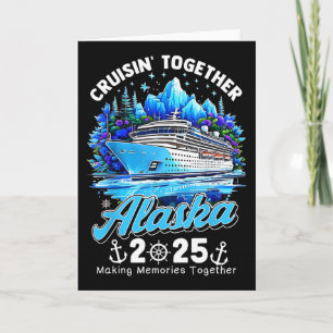 Cruisin 'Together Alaska 2025 Alaska-Kreuzfahrt Fa Karte