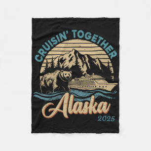 Cruisin Together Alaska 2025 Familie Freund Alaska Fleecedecke