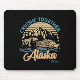 Cruisin Together Alaska 2025 Familie Freund Alaska Mousepad
