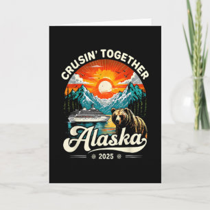 Cruisin Together Alaska 2025 Kreuzfahrt Familienre Karte