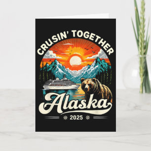 Cruisin Together Alaska 2025 Kreuzfahrt Familienre Karte