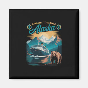 Cruisin Together Alaska Passende Familie Freunde G Magnet