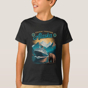 Cruisin Together Alaska Passende Familie Freunde G T-Shirt