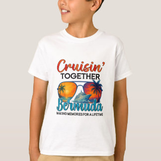 Cruisin Together Bermuda 2025 Freunde Bermuda Kreu T-Shirt