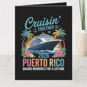 Cruisin' Together Puerto Rico 2026 Dankeskarte