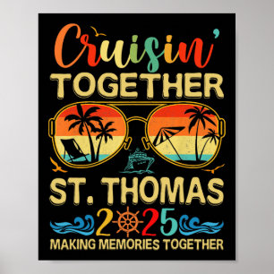 Cruisin Together St. Thomas 2025 passende Gruppenr Poster