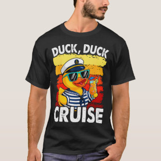 Cruising Ducks Enten Enten Kreuzfahrt Familienurla T-Shirt