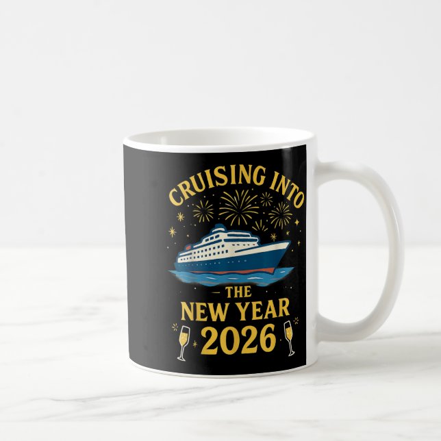 Cruising Into 2026 New Years Eve Party Favors Fami Kaffeetasse (Rechts)