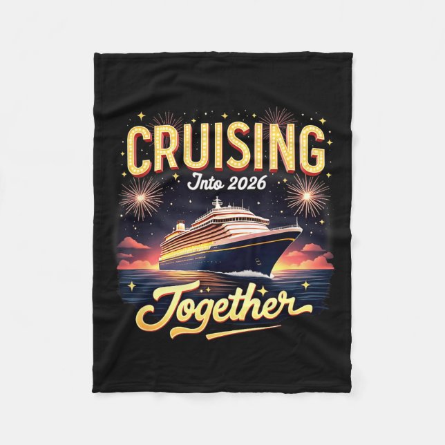 Cruising Into 2026 Together New Year Cruise Ship V Fleecedecke (Vorderseite)