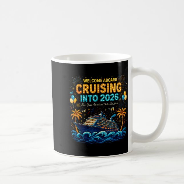 Cruising Into 2026 Trocal New Year Celebration  Kaffeetasse (Rechts)