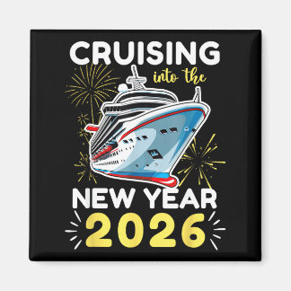 Cruising Into The New Year 2026 Magnet