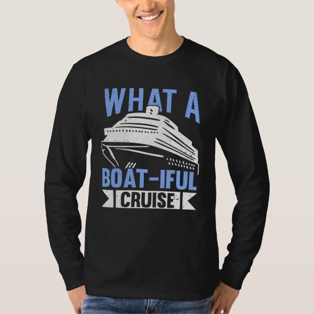 Cruising Travel Vacation Boat Cruise Ship  1 T-Shirt (Vorderseite)