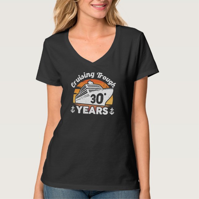 Cruising Trough 30 Years Anniversary T-Shirt (Vorderseite)