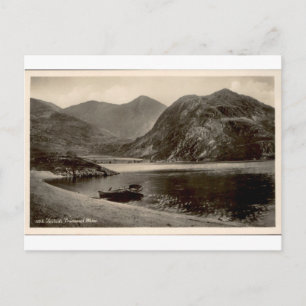 Crummock Water Einsamkeit Vintage-See Blick Postkarte