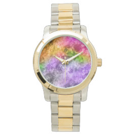 Crumpled Exotic Textur Armbanduhr