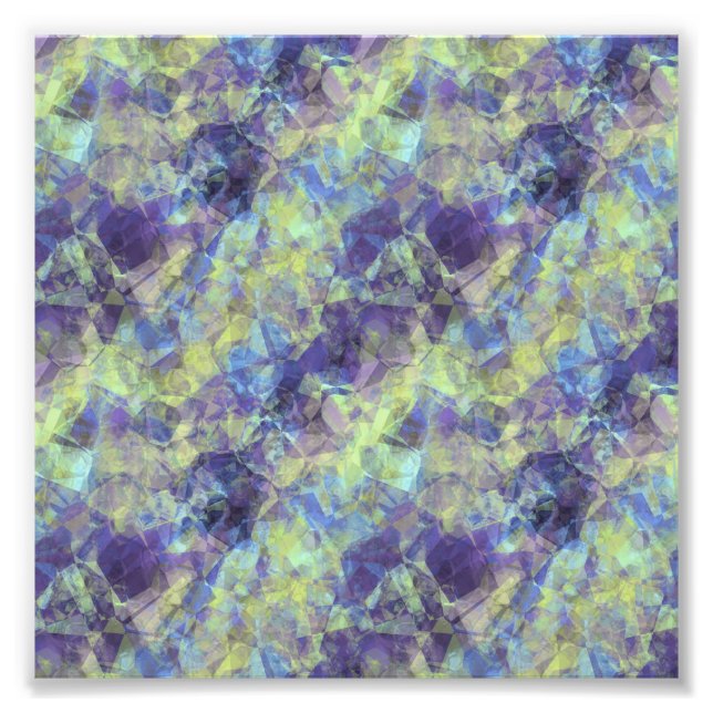 Crumpled Lavendel Textur Fotodruck (Vorne)