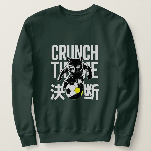 Crunch Time Bilingual For For Students & Professio Sweatshirt (Design vorne)