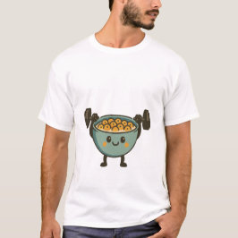 Crunch Time - Lustige Cereal Gym Workout T-Shirt