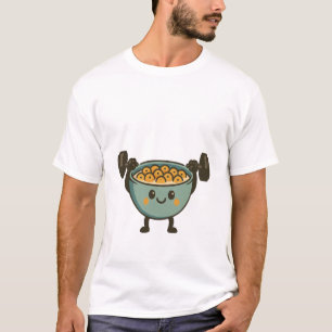 Crunch Time - Lustige Cereal Gym Workout T-Shirt